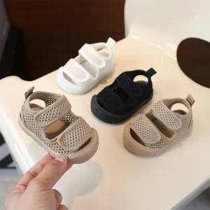 0-3 Years Baby Sandals Soft Summer Shoes Infant Outwear First Walkers Little Toddler Boys Girls Open-toed Sandals For Baby