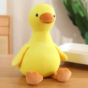16/35/50cm New Simulation Big Yellow Duck and White Goose Doll Stuffed Plush Toy Cartoon Anime Cute Children's Birthday Gift