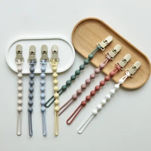 Instagram style pacifier to soothe and prevent chain loss. Baby pacifier chain to prevent clip and loss. Baby toy anti loss rope